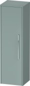 Duravit D-Code 1320 x 400mm 1 Door Left Opening Semi-Tall Cabinet - Fjord Green