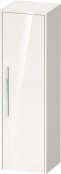 Duravit D-Code 1320 x 400mm 1 Door Right Opening Semi-Tall Cabinet - Gloss White