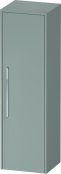 Duravit D-Code 1320 x 400mm 1 Door Right Opening Semi-Tall Cabinet - Fjord Green