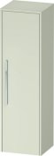 Duravit D-Code 1320 x 400mm 1 Door Right Opening Semi-Tall Cabinet - Pale Green