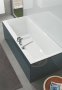 Villeroy & Boch Squaro Edge 12 1800 x 800mm Double Ended Bath - White Alpin