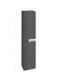 Roca Victoria-N Reversible Column Unit - Gloss Anthracite Grey