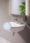 Vitra S50 Round 550mm Semi Recessed Basin