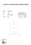 The White Space Chevron 365mm Countertop Basin - White