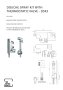 The White Space Douche / Shattaf Spray Kit with Thermostatic Mixer Valve - Chrome