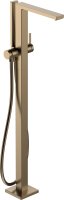 Hansgrohe Tecturis E Single Lever Bath Mixer Floor-Standing - Brushed Bronze