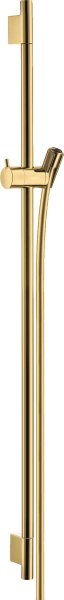 Hansgrohe Unica Shower Rail S Puro 90cm with Isiflex Shower Hose 160cm - Polished Gold-Optic