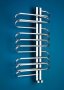 Zehnder Orbit Towel Radiator Left-Handed 1200 x 500mm - Stainless Steel Mirror