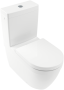 Villeroy & Boch Architectura Close-Coupled Rimless Washdown Toilet Suite with Directflush - White Alpin