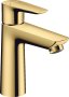 Hansgrohe Talis E Single Lever Basin Mixer 110 without Waste - Polished Gold-Optic