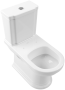 Villeroy & Boch Hommage Close-Coupled Washdown Toilet - White Alpin