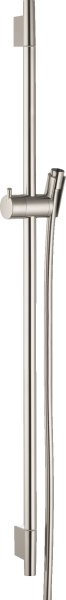 Hansgrohe Unica Shower Rail S Puro 90cm with Isiflex Shower Hose 160cm - Brushed Nickel