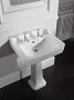 Tavistock Vitoria 600mm 2 Tap Hole Basin