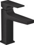 Hansgrohe Metropol Single Lever Basin Mixer 110 with Lever Handle & Waste - Matt Black