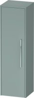 Duravit D-Code 1320 x 400mm 1 Door Left Opening Semi-Tall Cabinet - Fjord Green