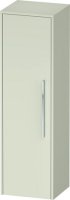 Duravit D-Code 1320 x 400mm 1 Door Left Opening Semi-Tall Cabinet - Pale Green