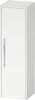 Duravit D-Code 1320 x 400mm 1 Door Right Opening Semi-Tall Cabinet - Matt White