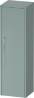 Duravit D-Code 1320 x 400mm 1 Door Right Opening Semi-Tall Cabinet - Fjord Green