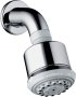 Hansgrohe Clubmaster Overhead Shower 85 3jet Ecosmart with Shower Arm - Chrome