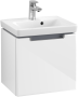 Villeroy & Boch Subway 2.0 450mm 1 Drawer Vanity Unit - Gloss White