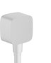 Hansgrohe Fixfit Wall Outlet with Non-Return Valve - Matt White