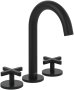 Villeroy & Boch Loop & Friends Three-Hole Basin Mixer - Matt Black