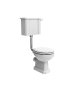 Tavistock Vitoria Low Level Toilet & Cistern with Pipe Kit