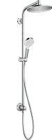 Hansgrohe Crometta S Showerpipe 240 1jet Ecosmart Reno Gp - Chrome