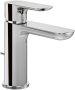 Villeroy & Boch O.Novo Single-Lever Basin Mixer with Push/Pull Rod Lever & Pop-Up Waste - Chrome