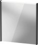 Duravit D-Code 650mm x 700mm Illuminated Mirror - Matt Graphite