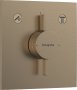 Hansgrohe Duoturn E Mixer for Concealed Installation for 2 Functions - Brushed Bronze