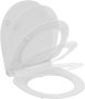 Ideal Standard Tirso Universal Soft Close Slim Toilet Seat - White