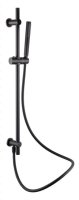 The White Space Shower Slider Rail Kit with Pencil Handset - Matt Black