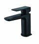 The White Space Veto Mono Basin Mixer with Pop-Up Waste - Black