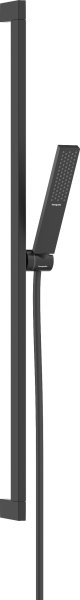 Hansgrohe Pulsify E Shower Set 100 1jet Ecosmart with Shower Bar 90cm - Matt Black