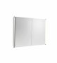 Tavistock Facade 850mm Double Door Mirrored Wall Cabinet