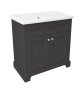 RAK Washington 800mm Vanity Unit - Black