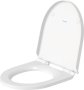 Duravit No.1 Soft Close Compact Toilet Seat and Cover - White