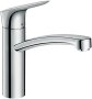 Hansgrohe Logis M31 Single Lever Kitchen Mixer 160, Coolstart, Ecoselection, Single Spray Mode - Chrome