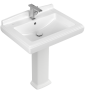 Villeroy & Boch Hommage 750mm 1 Tap Hole Basin - White Alpin