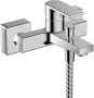 Hansgrohe Vernis Shape Single Lever Bath Mixer for Exposed Installation with 2 Flow Rates - Chrome