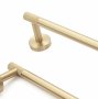 Origins Living Turner Towel Rail 60cm - Brushed Brass