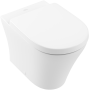 Villeroy & Boch O.Novo Compact Floor-Standing Rimless Washdown Toilet with Directflush - White Alpin