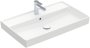 Villeroy & Boch Collaro 800mm Vanity Basin with 1 Tap Hole & Overflow - Stone White (CeramicPlus)