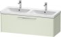 Duravit D-Code 1184mm x 460mm 1 Drawer Wall Hung Vanity Unit - Pale Green