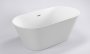 The White Space Como 1500 x 750mm Freestanding Bath