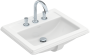 Villeroy & Boch Hommage 630mm 3 Tap Hole Inset Basin - White Alpin