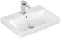 Villeroy & Boch Architectura 600mm Square Basin with Overflow - White Alpin