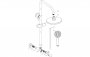 Purity Collection Round Shower Kit w/Overhead & Handset