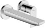 Hansgrohe Rebris E Single Lever Basin Mixer for Concealed Installation Wall-Mounted with Spout 20cm